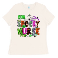 Bone one spooky nurse Ladies Tee - Zillion Design Studio