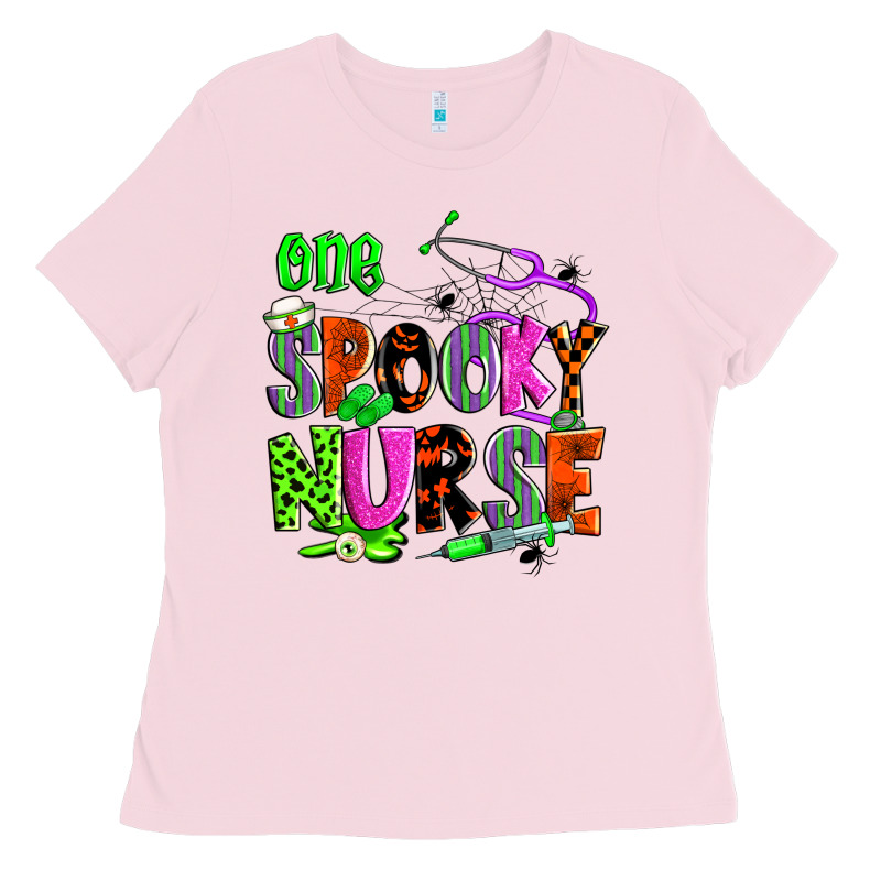 One Spooky Nurse Ladies Tee by Zillion Design Studio | Teevron