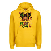 Lemon mini claus messy bun Premium Hoodie - texasbilliewilder
