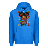 True Royal mini claus messy bun Premium Hoodie - texasbilliewilder