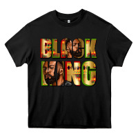 Black Black king juneteenth Heavy Core Tee - Zillion Design Studio