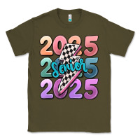 Army Green 2025 senior Classic Tee - MaliasSmallBusiness
