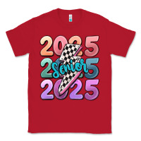 Red 2025 senior Classic Tee - MaliasSmallBusiness