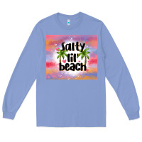 Colony Blue salty lil' beach Long Sleeve Tee - MaliasSmallBusiness