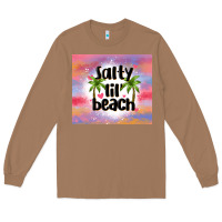 Toasted Coconut salty lil' beach Long Sleeve Tee - MaliasSmallBusiness
