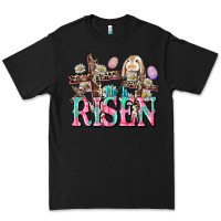 Black He is risen Easter Day Premium Tee - CowGirlArtShop