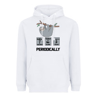 White Periodically Heavyweight Hoodie - Bettercallsaul
