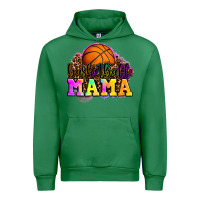 Emerald basketball mama Urban Hoodie - OliviaCreatesArt
