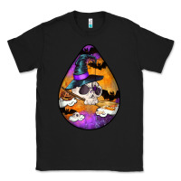 Black Hallowen Teardrop Classic Tee - LillyAllenDesigns