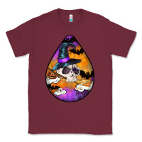 Burgundy Hallowen Teardrop Classic Tee - LillyAllenDesigns