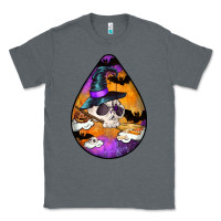 Charcoal Heather Hallowen Teardrop Classic Tee - LillyAllenDesigns
