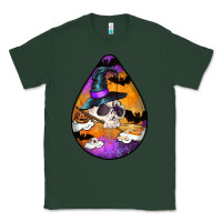 Sports Green Hallowen Teardrop Classic Tee - LillyAllenDesigns