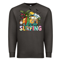 Smoke Let's go surfing Premium Sweatshirt - NancyCooperArtShop