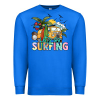 True Royal Let's go surfing Premium Sweatshirt - NancyCooperArtShop