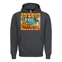 Smoke welcome fall tumbler Zipper Hoodie - BundleAndBundleShop