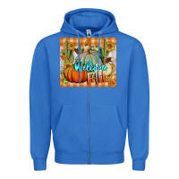 True Royal welcome fall tumbler Zipper Hoodie - BundleAndBundleShop