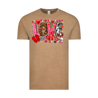 Vintage Coffee valentines day love nurse Vintage Tee - NancyCooperArtShop