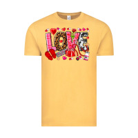 Vintage Mustard valentines day love nurse Vintage Tee - NancyCooperArtShop