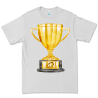 Dove Grey throphy cup Premium Tee - FaDigitalArtStudio