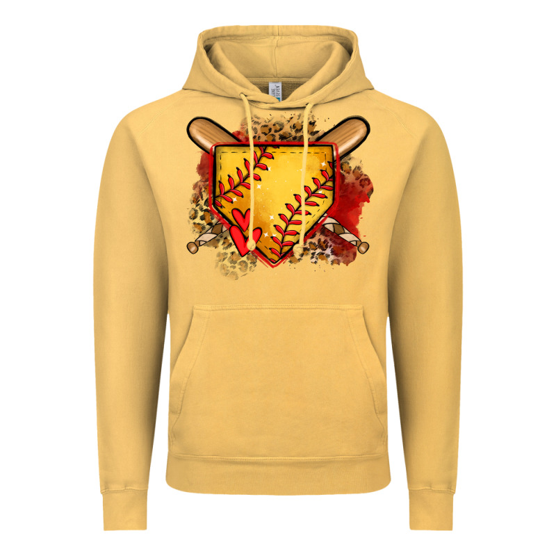 Softball Home Plate Vintage Hoodie by Jasminsmagicworld | Teevron
