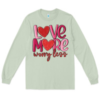 Matcha love more worry less Long Sleeve Tee - MaliasSmallBusiness