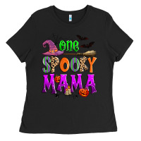 Black one spooky mama Ladies Tee - Zillion Design Studio