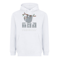 White Periodically Heavyweight Hoodie - Bettercallsaul