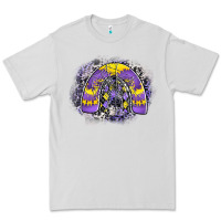 Dove Grey halloween rainbow Premium Tee - CowhideDigitalArt