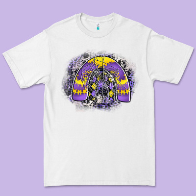 Halloween Rainbow Premium Tee Designed By Cowhidedigitalart