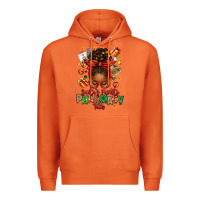 Carrot santas favorite pharmacy tech afro messy bun Premium Hoodie - texasbilliewilder