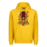 Lemon santas favorite pharmacy tech afro messy bun Premium Hoodie - texasbilliewilder