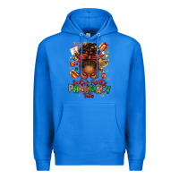 True Royal santas favorite pharmacy tech afro messy bun Premium Hoodie - texasbilliewilder