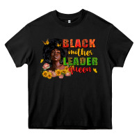 Black Black mother leader queen juneteenth Heavy Core Tee - Zillion Design Studio