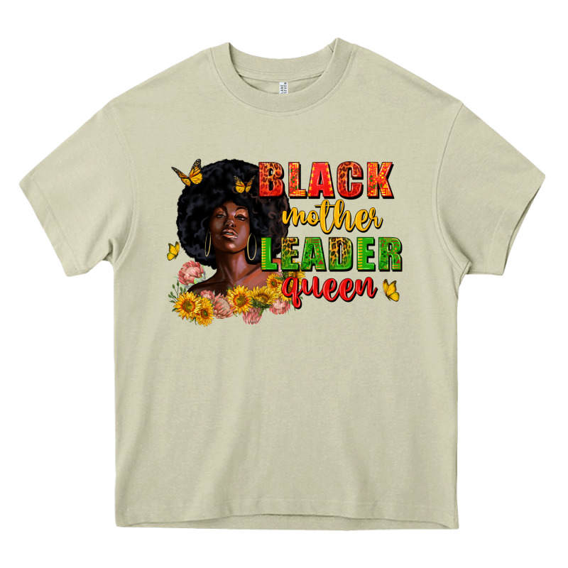 Black Mother Leader Queen Juneteenth Heavy Core Tee by Zillion Design Studio | Teevron
