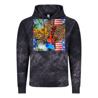 Cloud Black statue of liberty american flag Vintage Hoodie - BundleAndBundleShop