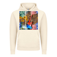 Vintage Artic statue of liberty american flag Vintage Hoodie - BundleAndBundleShop