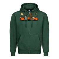 Sports Green headstone and coffin lebbey glass Zipper Hoodie - BundleAndBundleShop