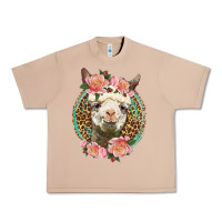 Burro western llama and roses Urban Heavy Tee - LillyAllenDesigns