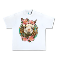 White western llama and roses Urban Heavy Tee - LillyAllenDesigns