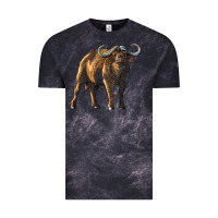 Cloud Black Buffalo Vintage Tee - LillyAllenDesigns