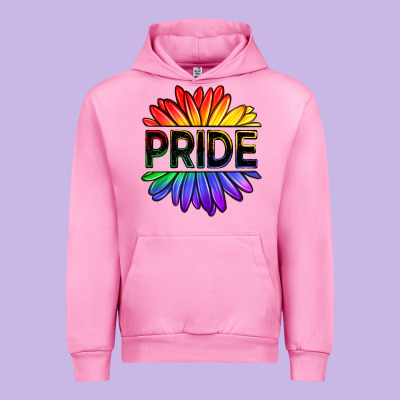 Hippie Pride Sunflowers Urban Hoodie Designed By Oliviacreatesart