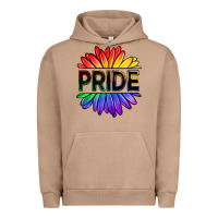 Pigment Burro hippie pride sunflowers Urban Hoodie - OliviaCreatesArt