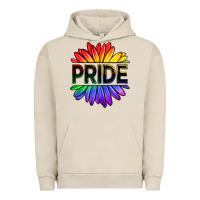 Pigment French Oak hippie pride sunflowers Urban Hoodie - OliviaCreatesArt