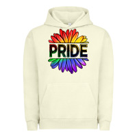 Pigment Pistachio hippie pride sunflowers Urban Hoodie - OliviaCreatesArt