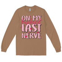 Toasted Coconut on my husband last nerve Long Sleeve Tee - MaliasSmallBusiness