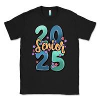Black senior 2025 Classic Tee - MaliasSmallBusiness