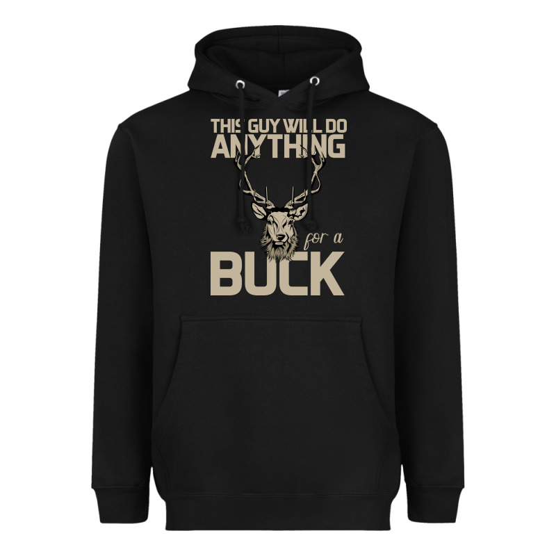 Funny Hunters Will Do Anything For A Buck Hunting Heavyweight Hoodie by Bettercallsaul | Teevron