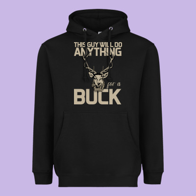 Funny Hunters Will Do Anything For A Buck Hunting Heavyweight Hoodie Designed By Bettercallsaul