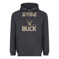 Smoke Funny Hunters Will Do Anything For a Buck Hunting Heavyweight Hoodie - Bettercallsaul