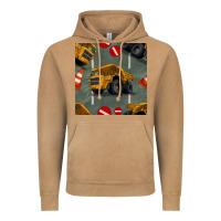 Vintage Camel dump truck seamles pattern Vintage Hoodie - BundleAndBundleShop